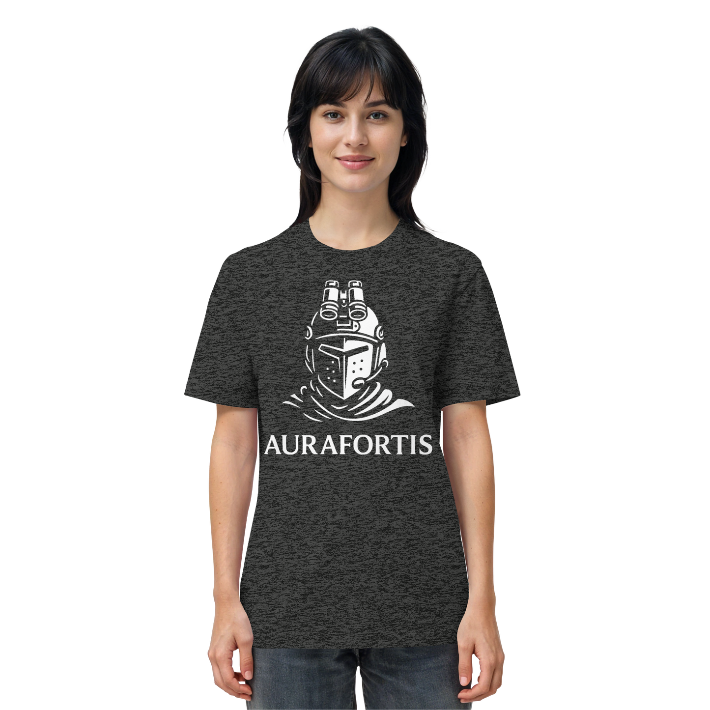 T-shirt noir Aurafortis - Organic Shirt