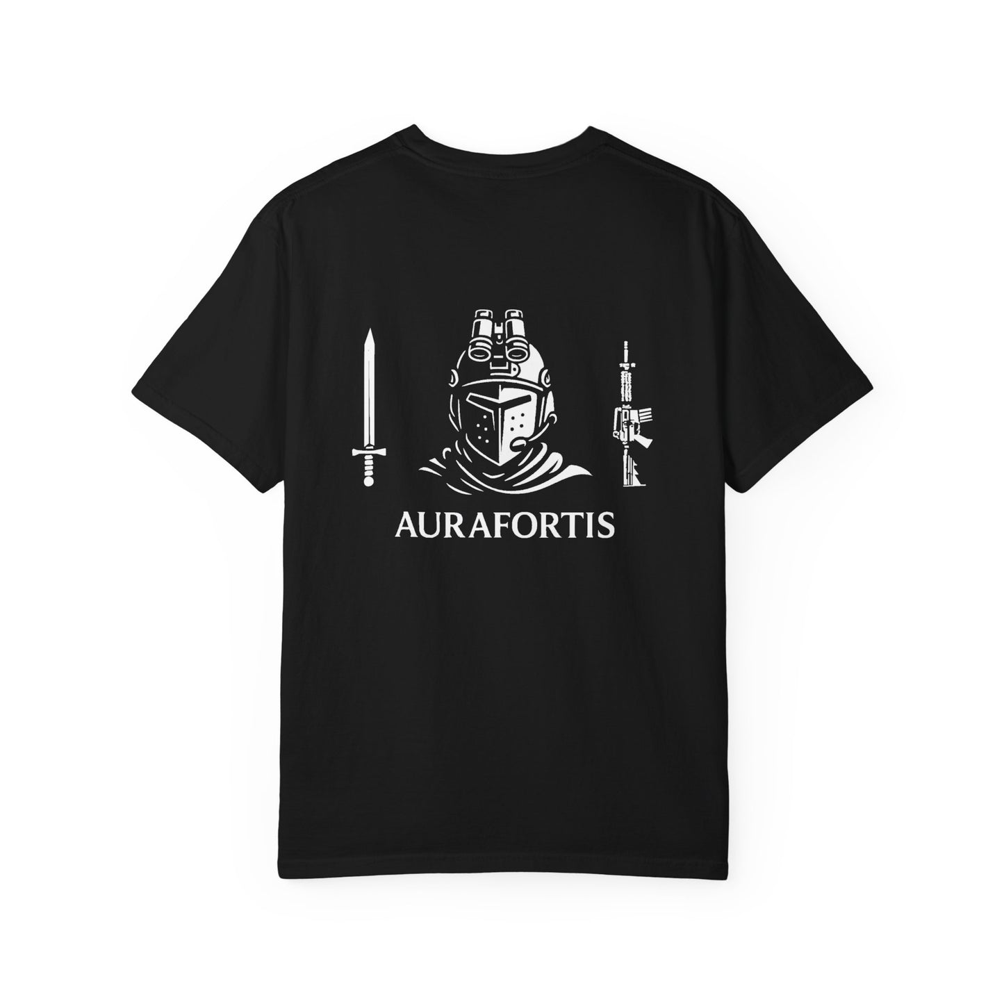T-shirt noir Aurafortis