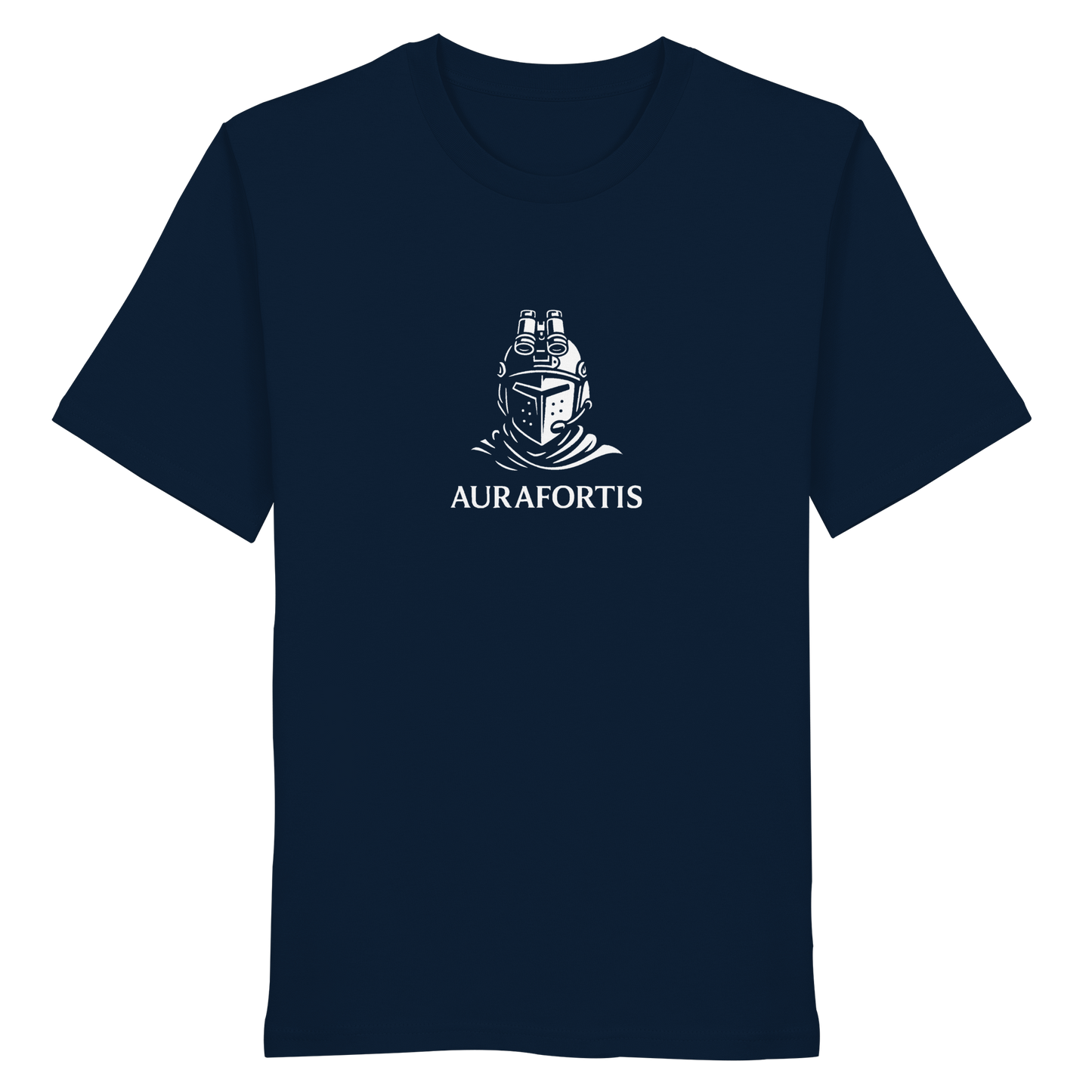 T-shirt bleu Strong Man - Organic Shirt