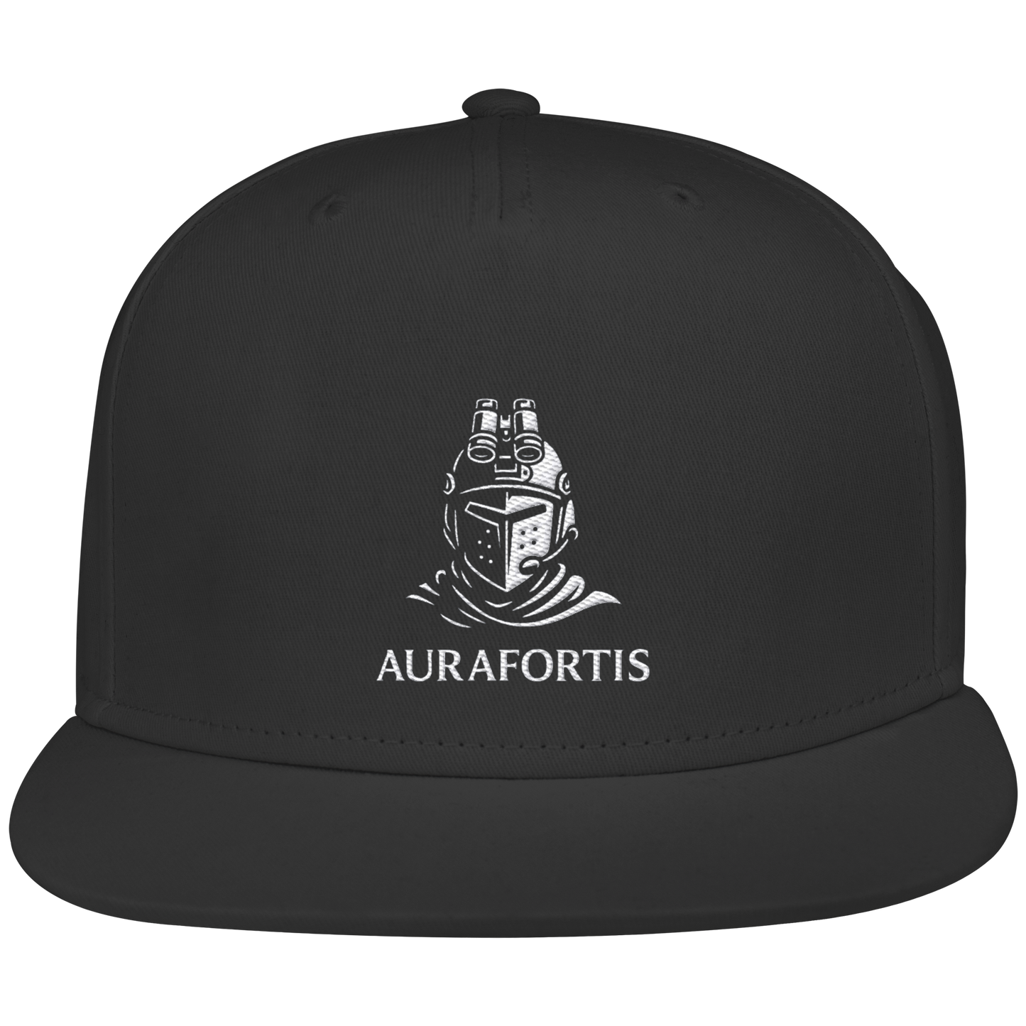 Casquette Noir Aurafortis - Snapback