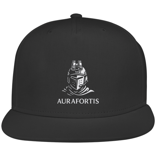 Casquette Noir Aurafortis - Snapback